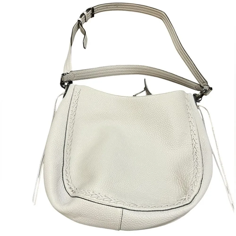 Rebecca Minkoff convertible whip stitch hobo shoulder bag